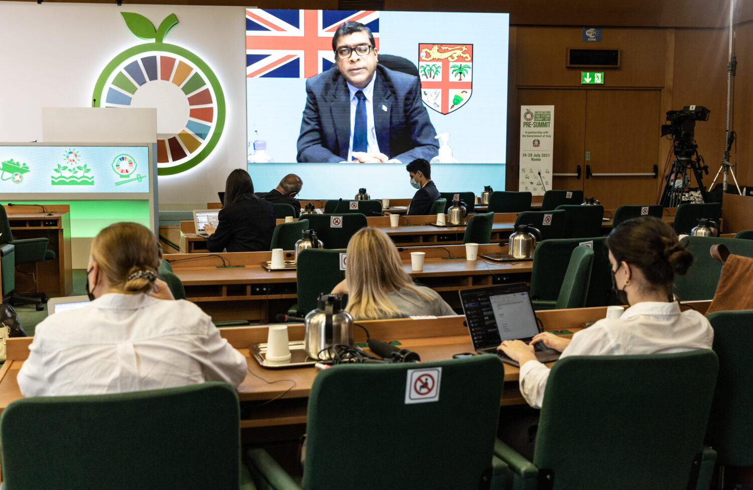 Mahendra Reddy, Minister of Agriculture, Fiji.