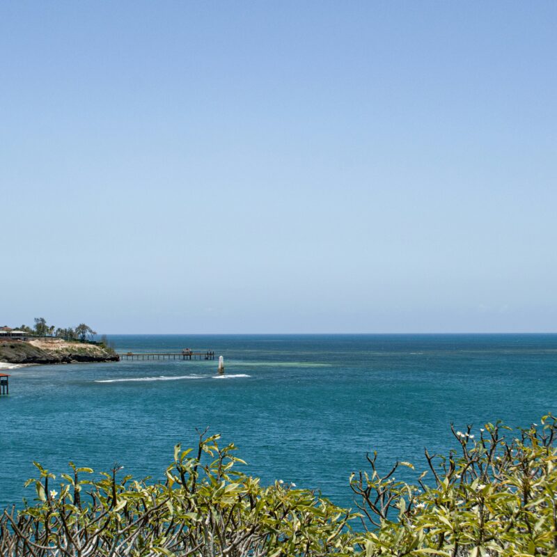 Photo of coastline in Mombasa.